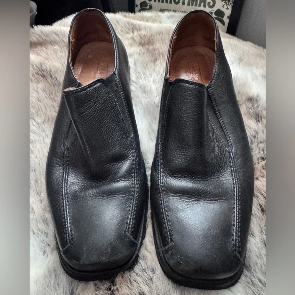 Sandro Black Leather Men's Loafers Size 9.5